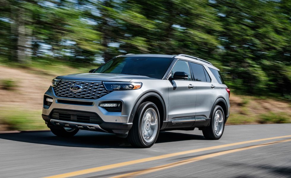 NEW Lease 2021 Ford Explorer at AutoLux Sales and Leasing