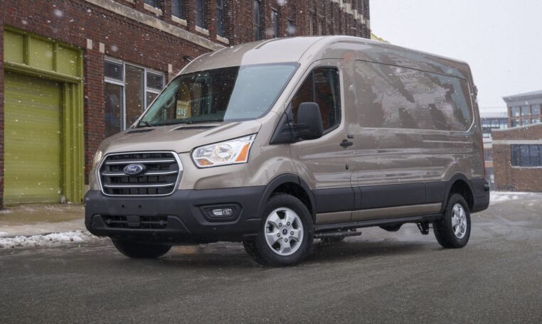 NEW 2021 Ford Transit Cargo Van lease at AutoLux sales and leasing