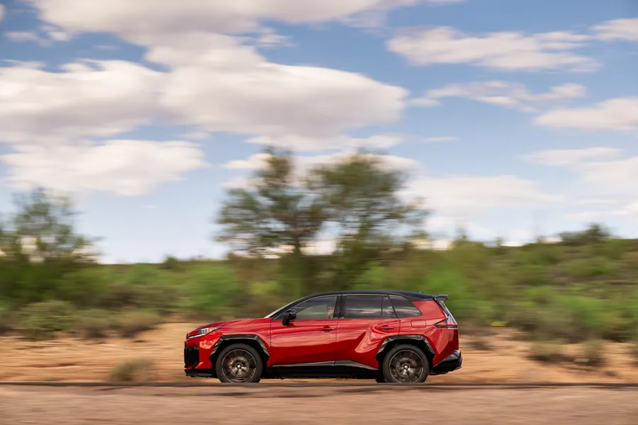 Toyota RAV4 driving